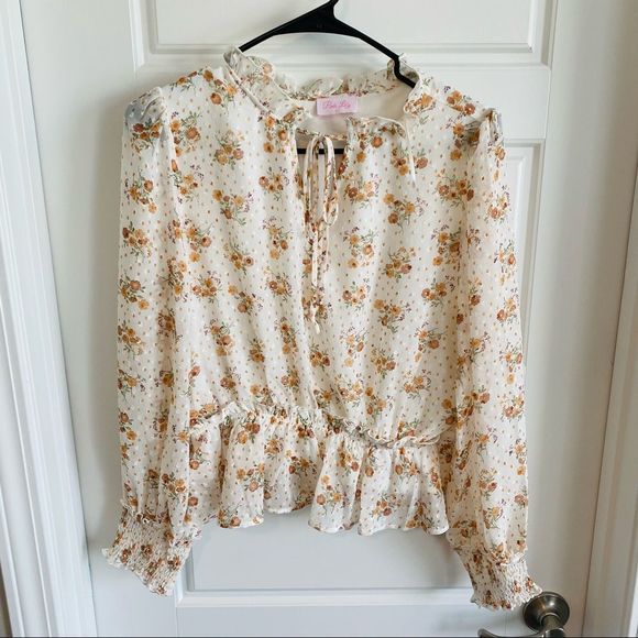 Pink Lily Tops - Pink Lily Boutique Fall Blouse